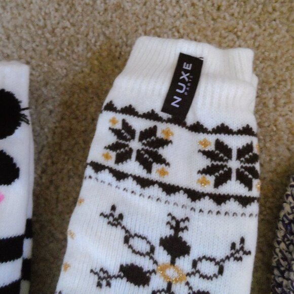 X-mas woman socks bundle 6pcs., NEW - Picture 3 of 6